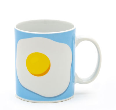 Table et cuisine - Tasses et mugs - Mug Œuf / Porcelaine - Seletti - Œuf - Porcelaine