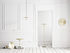 Reflection LED Floor lamp - / Metal - H 140.5 cm by Bolia