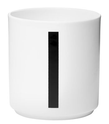 Table et cuisine - Tasses et mugs - Mug A-Z / Porcelaine - Lettre I - Design Letters - Blanc / Lettre I - Porcelaine de Chine