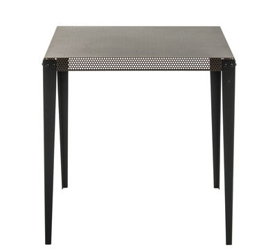 Mobilier - Tables - Table carrée Nizza / 75 x 75 cm - Diesel with Moroso - Cuivre / Pieds noirs - Acier verni