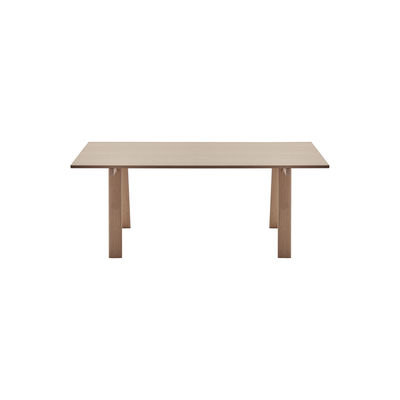 Tendenze - A tavola! - Tavolo rettangolare Ambrosiano - / Rovere - 190 x 90 cm - 4 a 6 persone di Zanotta - Rovere / Gamba Rovere - , 