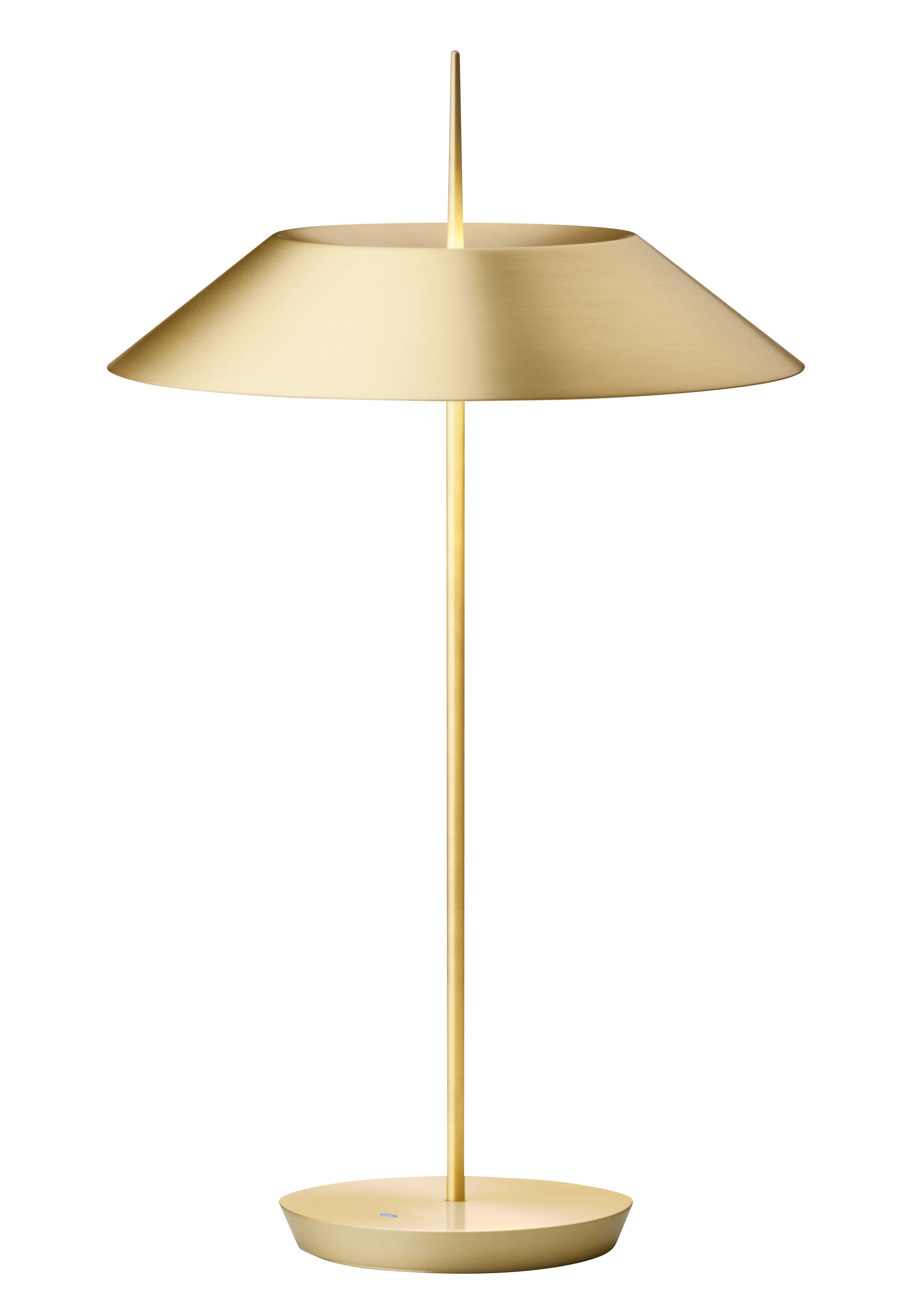 Lampada a stelo Mayfair di Vibia - oro metallo