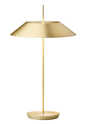 Vibia - Lampe de table Mayfair en Métal, Acier - Couleur Or - 55.18 x 55.18 x 52 cm - Designer Diego