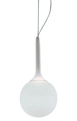 Luminaire - Suspensions - Suspension Castore - Artemide - Blanc - Ø 14 cm - Verre soufflé