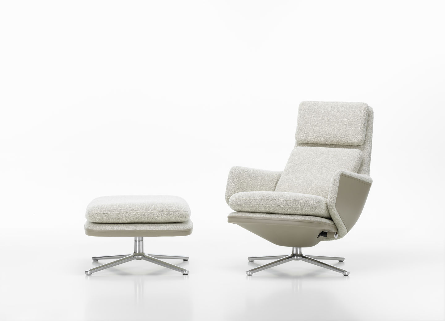 Grand Relax Poltrona Vitra Set Poltrona E Poggiapiedi Grand Relax