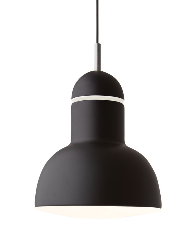 Lighting - Pendant Lighting - Type 75 Maxi Pendant metal black Ø 23 cm - Anglepoise - Black - Painted aluminium