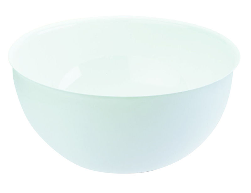 Tisch und Küche - Platten - Salatschüssel Palsby Large plastikmaterial weiß Ø 28 cm - Koziol - Weiß - Plastik