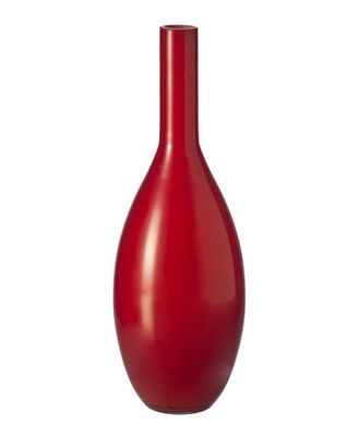 Dekoration - Vasen - Beauty Vase H 39 cm - Leonardo - Rot - Glas