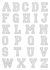 Vegaz Floor lamp - Luminous alphabet - G - H 60 cm by Seletti