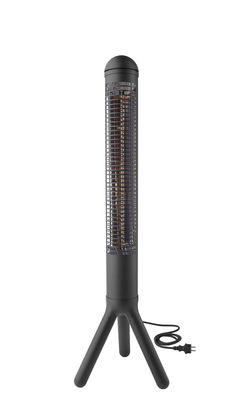 Eva Solo - Radiateur électrique d'extérieur HeatUp en Métal, Aluminium - Couleur Noir - 34.5 x 69.1 