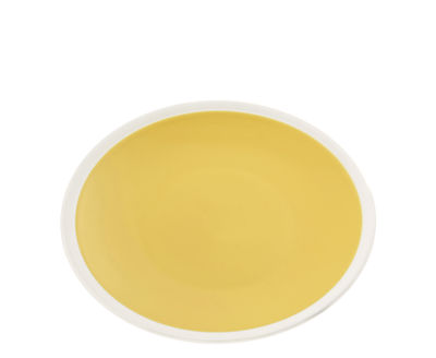 Table et cuisine - Assiettes - Assiette à dessert Sicilia / Ø 20 cm - Maison Sarah Lavoine - Tournesol - Grès peint et émaillé