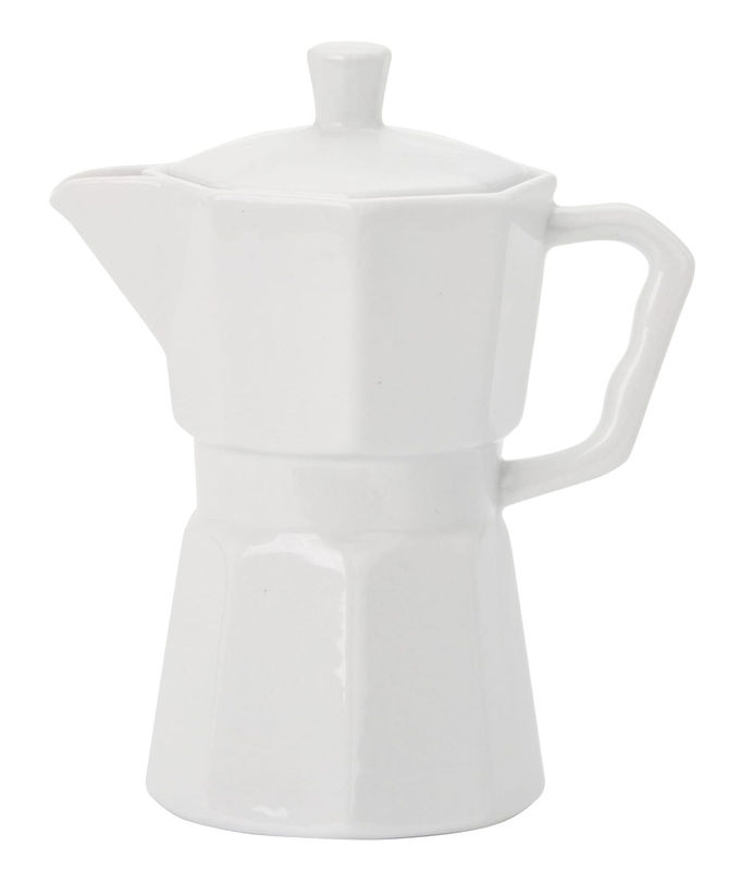Tableware - Tea & Coffee Accessories - Estetico Quotidiano Coffee pot ceramic white Milk pot - Seletti - White - China