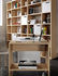 Darwin Desk - / L 120 x D 60 cm - Integrated shelves by POP UP HOME