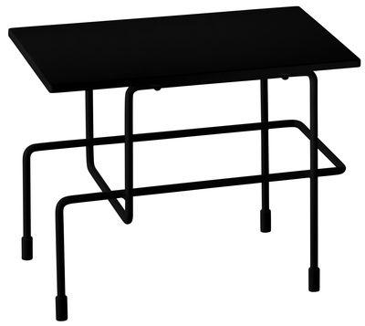 Mobilier - Tables basses - Table basse Traffic / 45 x 30 cm - Magis - Noir - Acier verni, Pierre acrylique