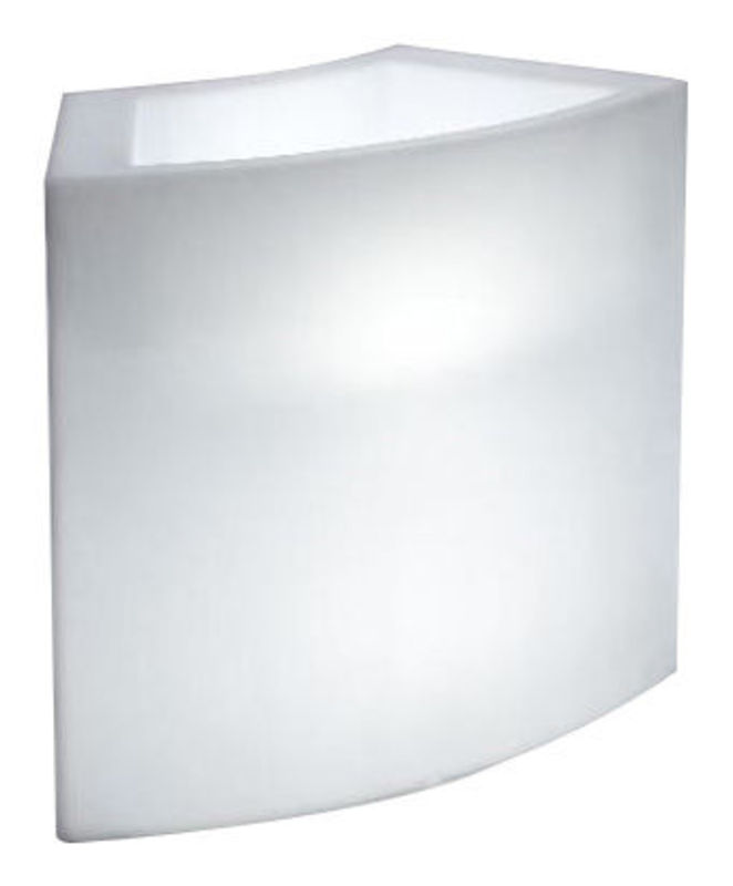 Möbel - Stehtische und Bars - beleuchtete Bar Ice Bar plastikmaterial weiß - Slide - Weiß - Recycelbares geformtes Polyethylen