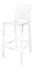 One more please Bar chair - H 65cm - Plastic by Kartell