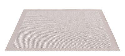 Muuto - Tapis Pebble en Tissu, Laine - Couleur Rose - 92.05 x 92.05 x 92.05 cm - Designer Margrethe 