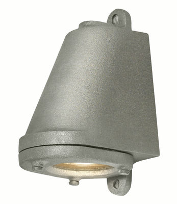 Illuminazione - Lampade da parete - Applique d'esterno Mast Light LED - / H 14 cm - Per l'esterno di Original BTC - Alluminio grezzo invecchiato - Alluminio anodizzato