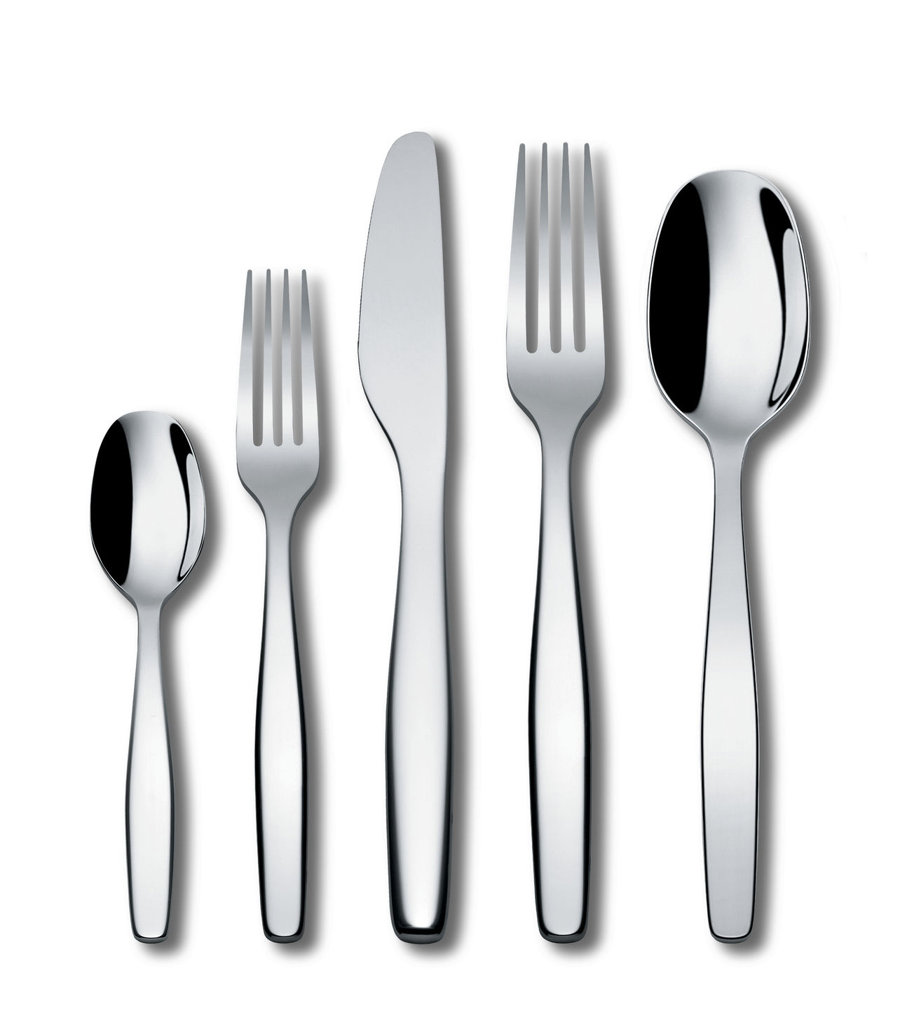 Alessi Itsumo Cutlery Set 5 Pieces steel 