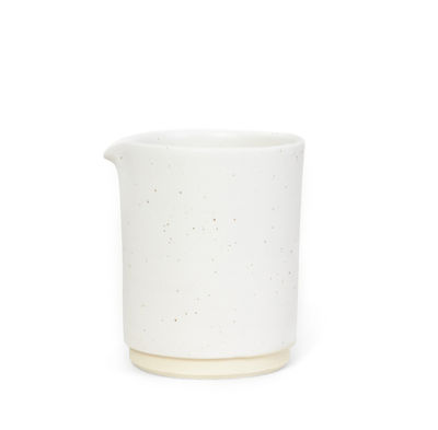 Frama - Pot à lait Otto en Céramique, Grès émaillé - Couleur Blanc - 16.13 x 16.13 x 11.5 cm - Made 