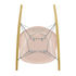 Rocking chair RAR - Eames Plastic Armchair / (1950) - Pieds chromés & bois clair - Vitra