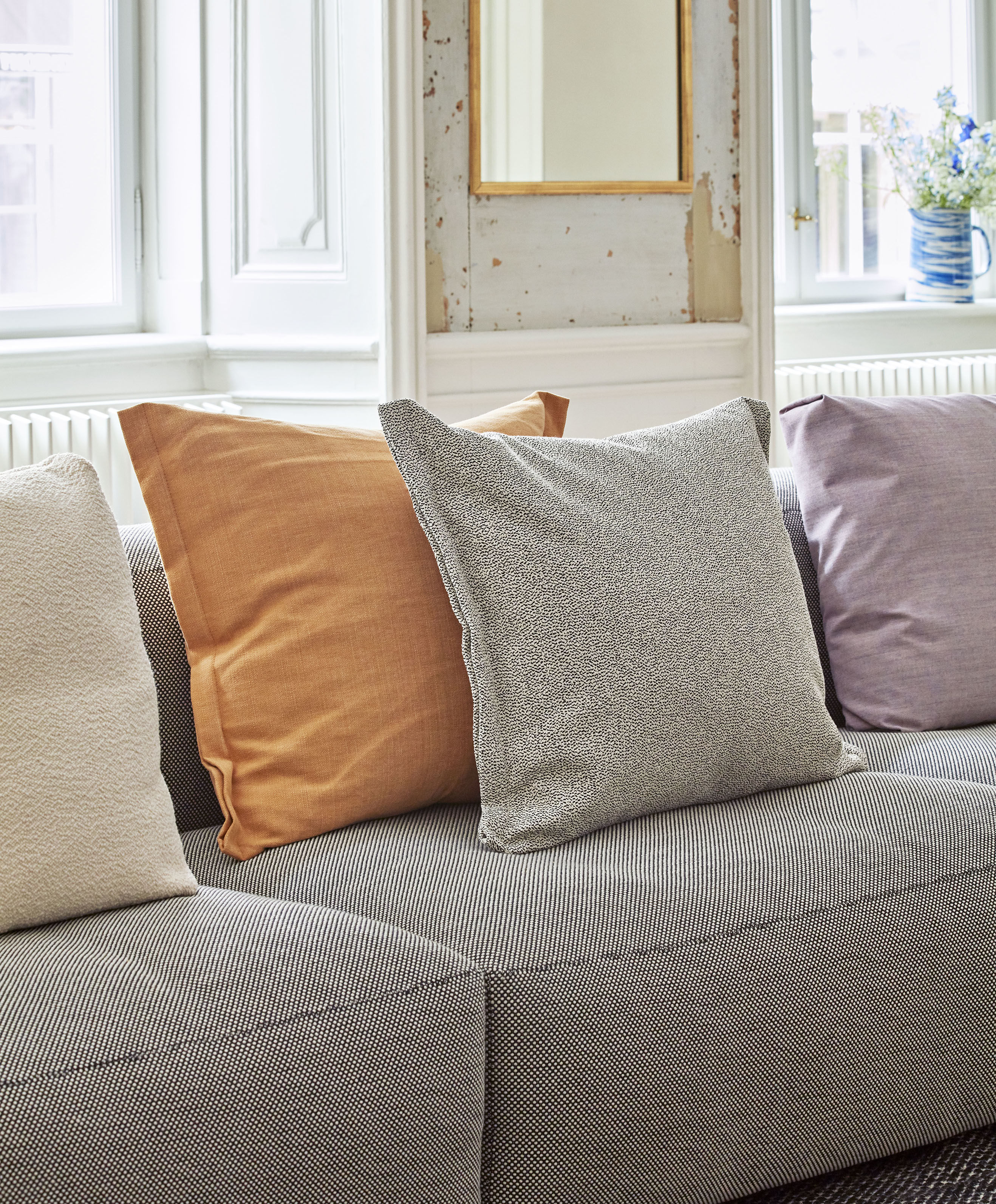 Hay Plica Sprinkle Cushion - cream | Made In Design UK