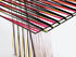 Crossing Rectangular table - 200 x 92 cm - Wide stripes by Glas Italia