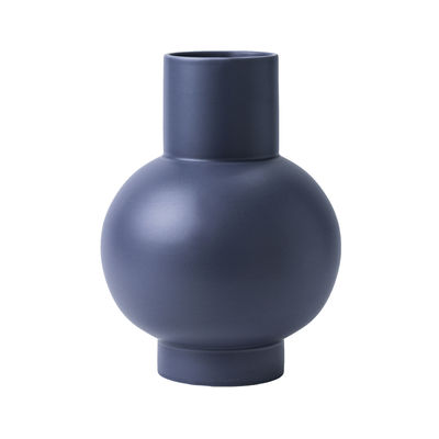 Decoration - Vases - Strøm Extra Large Vase - / H 33 cm - Handmade ceramic by raawii - Ash purple - Ceramic