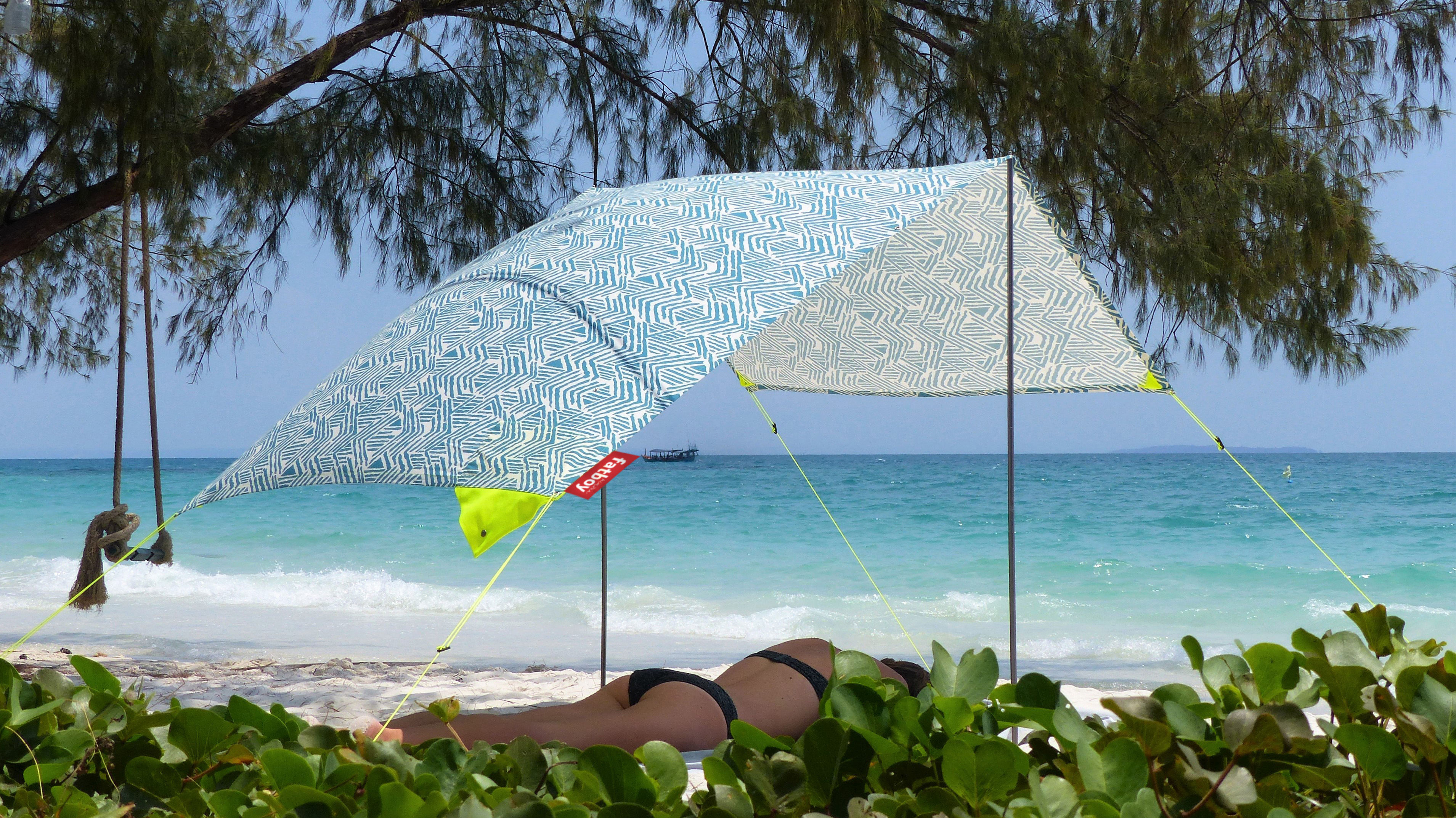 Tente De Plage Fatboy Miasun – 330 X 190 Cm, Pliable, Légère (1,2 Kg), Résistante Aux UV, Pour 2 Adultes Et 2 Enfants - 8