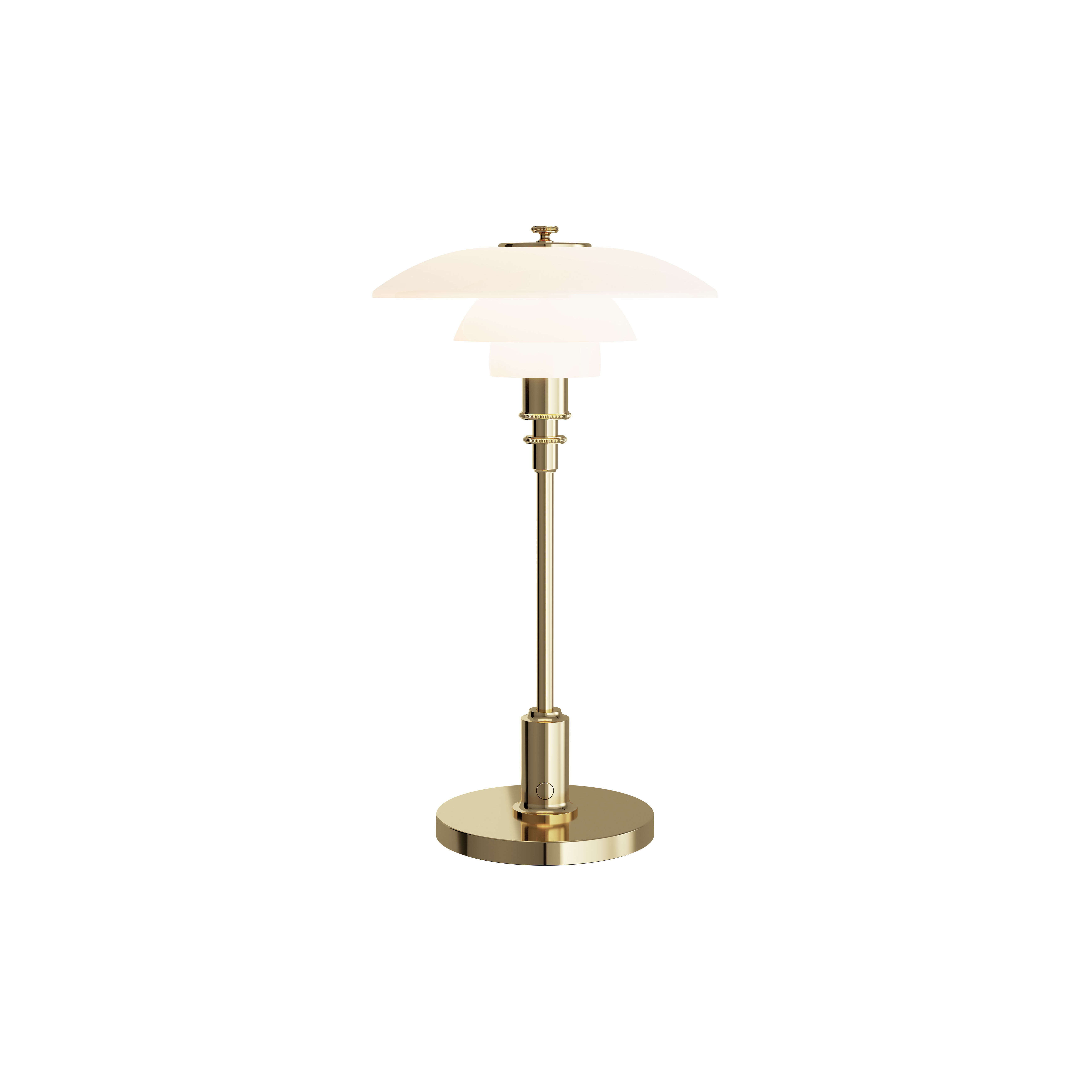 Louis Poulsen – Lampe extérieur sans fil rechargeable PH 2/1 verre or / LED – Louis Poulsen