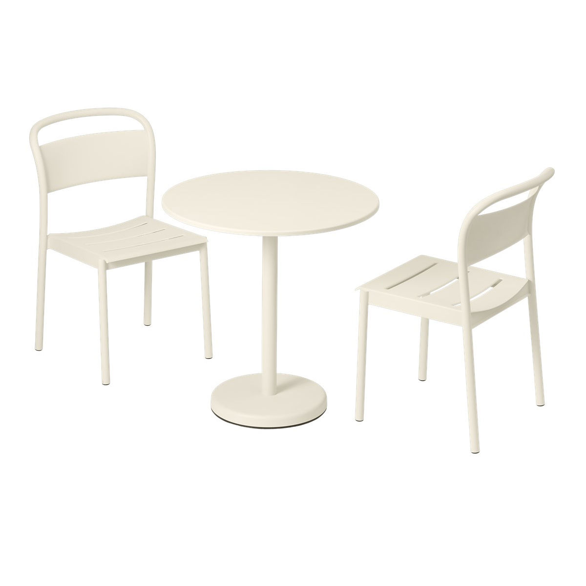 Muuto Linear Stacking chair White Made In Design UK